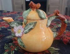 Vintage Teapot, Suash, Gourd