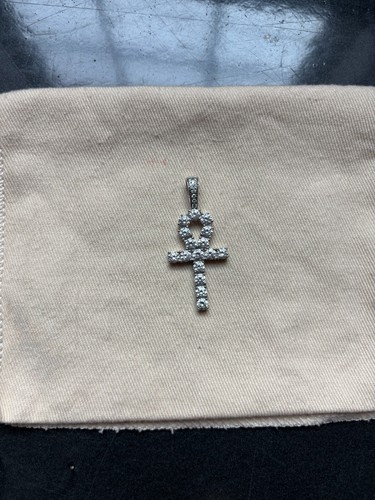 Shop gld iced ankh cross - gld,