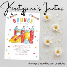 Birthday party invitations