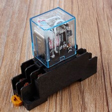 12V 24V DC 220VAC 8 Pin Relay