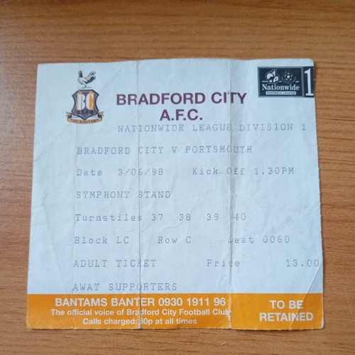 Ticket 1997 1998 - :, 1997/1998