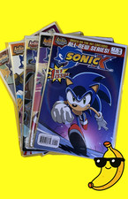 SONIC X #1–5 RUN SET ARCHIE