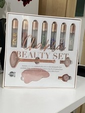 Chakra Crystal Beauty Set Crystal Essential Oil Healing Set  Happiness Love