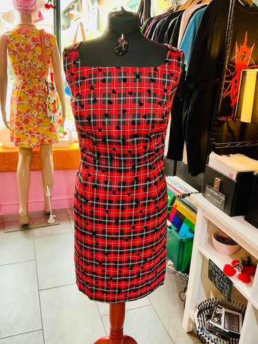 Joe browns red tartan dress - browns,