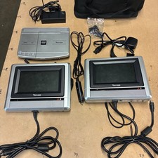 Venturer Portable DVD Player Dual Widescreen LCD Displays PVS19261 + Carry Case