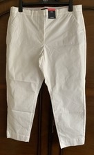 M&S Ladies White Regular Fit