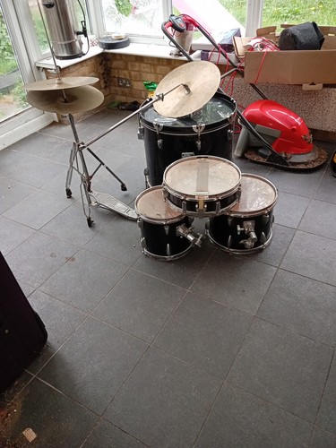 Drum kit sticks stool - drum,