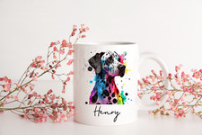 FREE POST DALMATIAN WHITE MUG