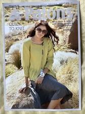Patons knitting pattern 3772. Smoothie DK vests & jackets S-XL. NEW, old stock