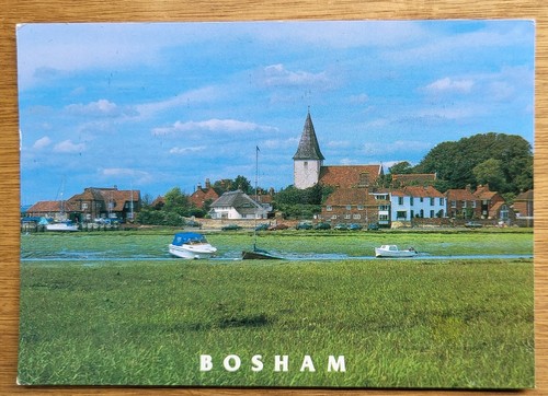 Vintage postcard used - postcard, bosham