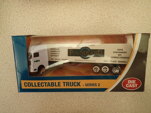 Poundland articulated truck - poundland,