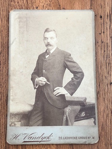 Victorian cabinet photograph - victorian, "