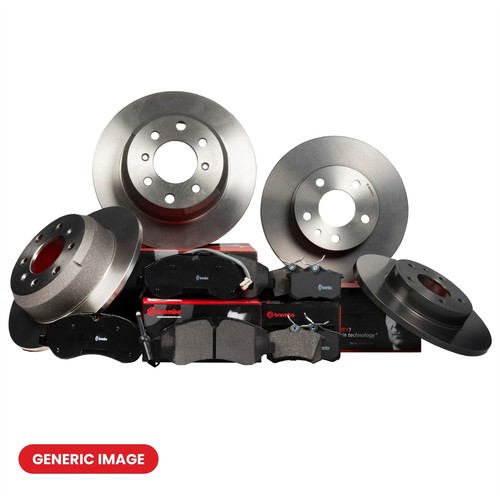 Front rear brake discs - rear,
