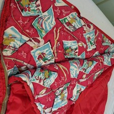 Vintage Red Sleeping Bag