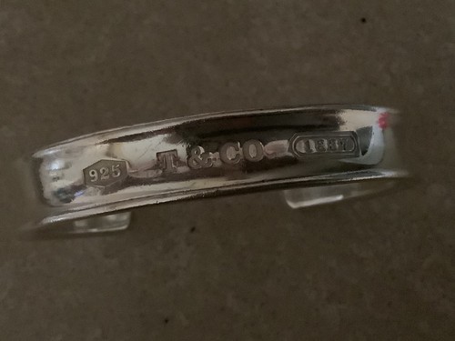 Tiffany silver 1837 cuff - tiffany,