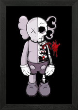 Kaws Framed Wall Art Poster