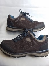 Regatta Samaris Low Ladies Waterproof Walking Shoes Brown Suede Size UK6