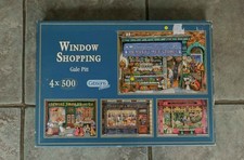 Gibsons 4 x 500 piece jigsaw compilation Window shopping
