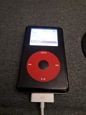Apple iPod Classic 20GB 4th Generation U2 Special Edition Black/Red