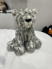 Jellycat Fuddlewuddle Snow Leopard Rare & Retired