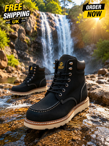 Men safety work boots steel - safety,