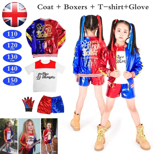Kids harley quinn costume - kids,