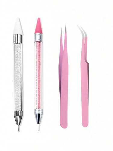 Rhinestone picking tool - picking, set