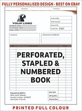 PERSONALISED A5 INVOICE BOOK /