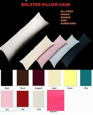 BOLSTER PILLOW CASE -