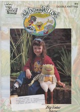 The Wind in the Willows Knitting Patterns Toys & Intarsia Sweaters King Cole B13