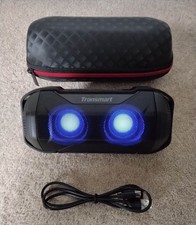 TRONSMART ELEMENT BLAZE Bluetooth Speaker Superior Bass LED Lights & Carry Case