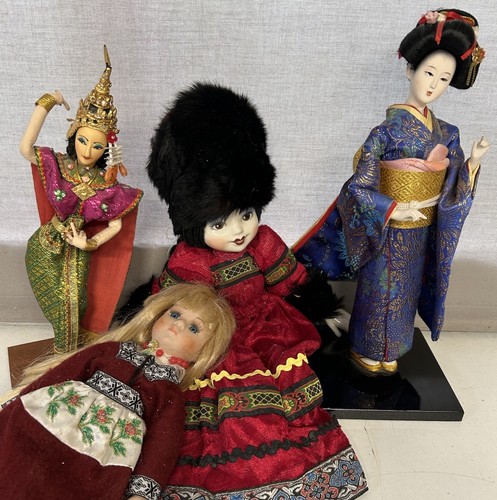 Vintage costume dolls japanese - vintage,