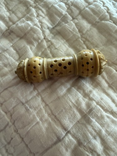 Georgian treen pomander - georgian,