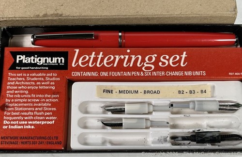 Platignum lettering set - platignum,