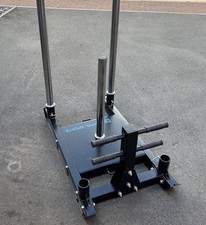 Weight Sled Power Speed Strength Training Fitness Gym Stack Steel Heavy Duty