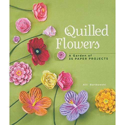 Quilled flowers garden - quilled, flowers: