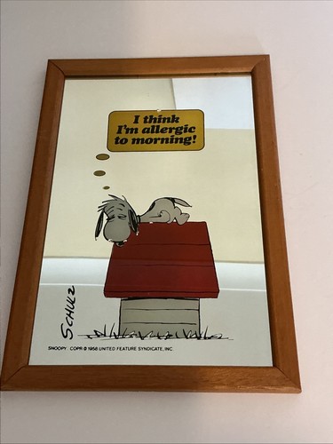 Snoopy mirror think - snoopy, i