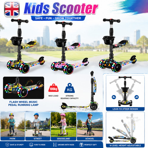Kids scooter child - scooter, kick