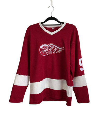 Detroit red wings howe - red, ice