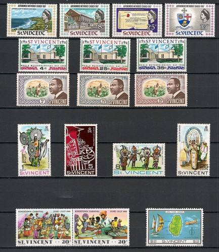 Vincent stamps 1967 - st,