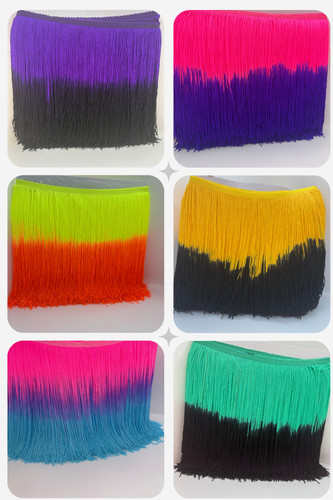 Ombre tassel fringe - ombre, two