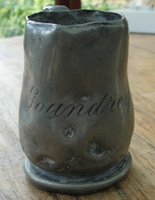 Antique half Pint Pewter