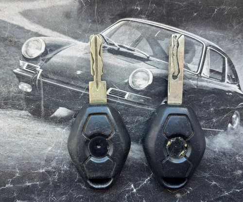 Two genuine bmw smart key - key, fobs