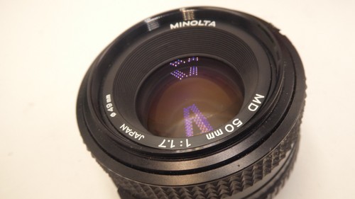 Minolta 50mm 7 lens - minolta,