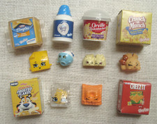 Lot of 6 food Shopkins -