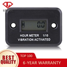 Motorcycle Timer Digital Tachometer Motorcycle Small Engine Tach Hour Meter