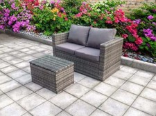 TWIN TWO RATTAN GARDEN WICKER
