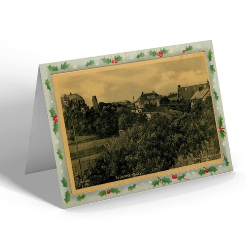 Xmas notelet vintage - -,