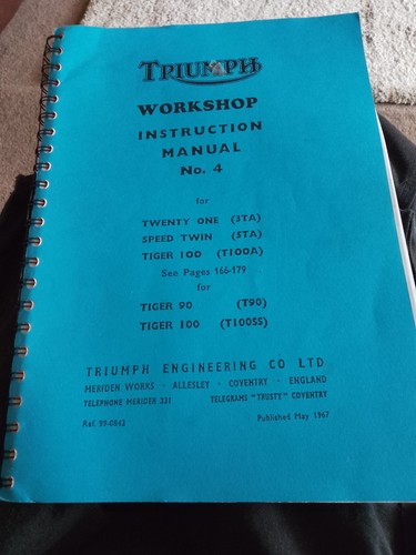 Triumph 5ta 3ta tiger - 3ta, 100