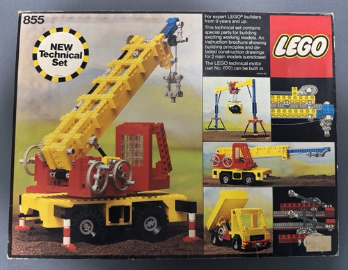 Vintage technic lego set 855 - lego,